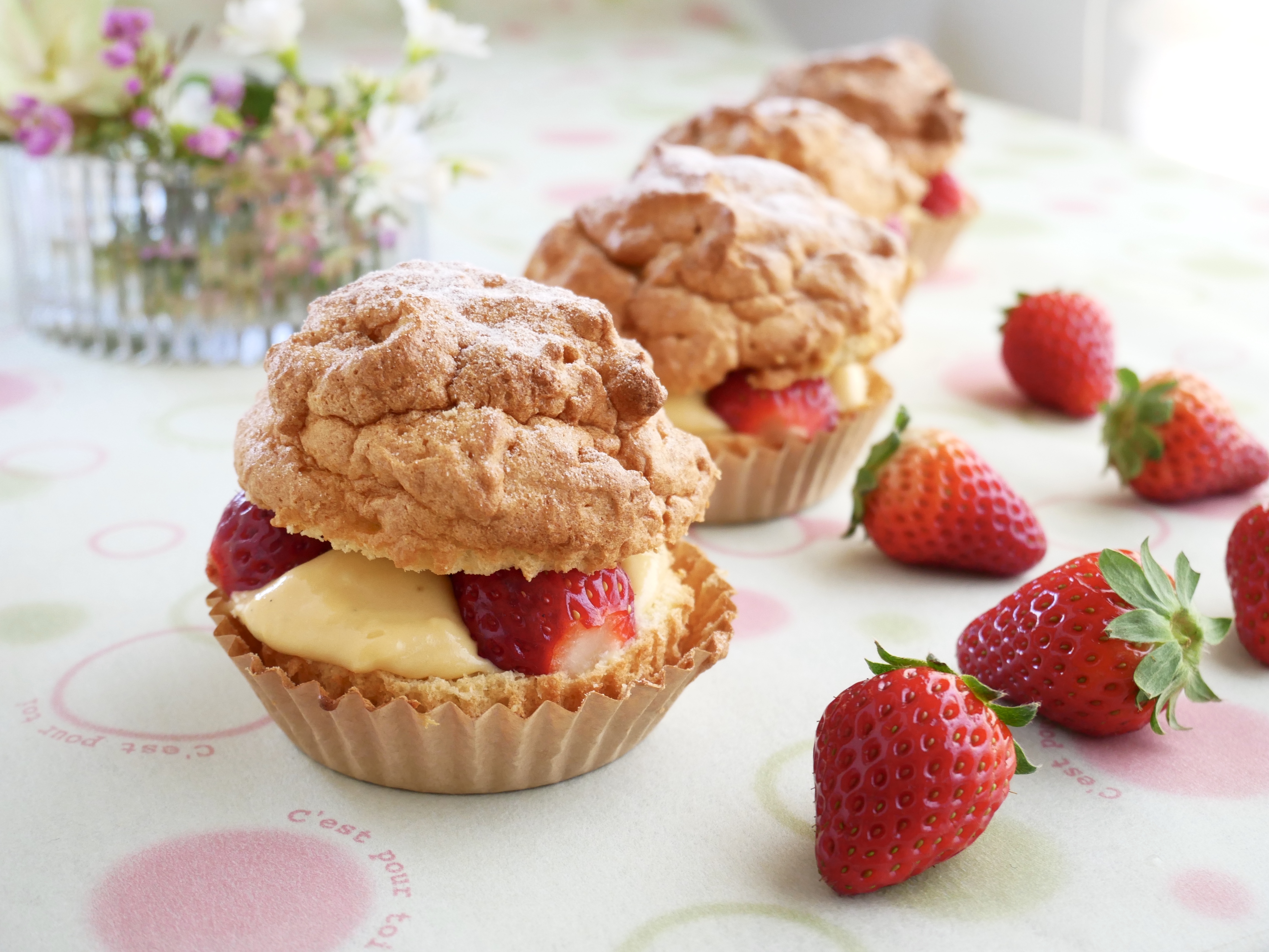 シュークリームの写真